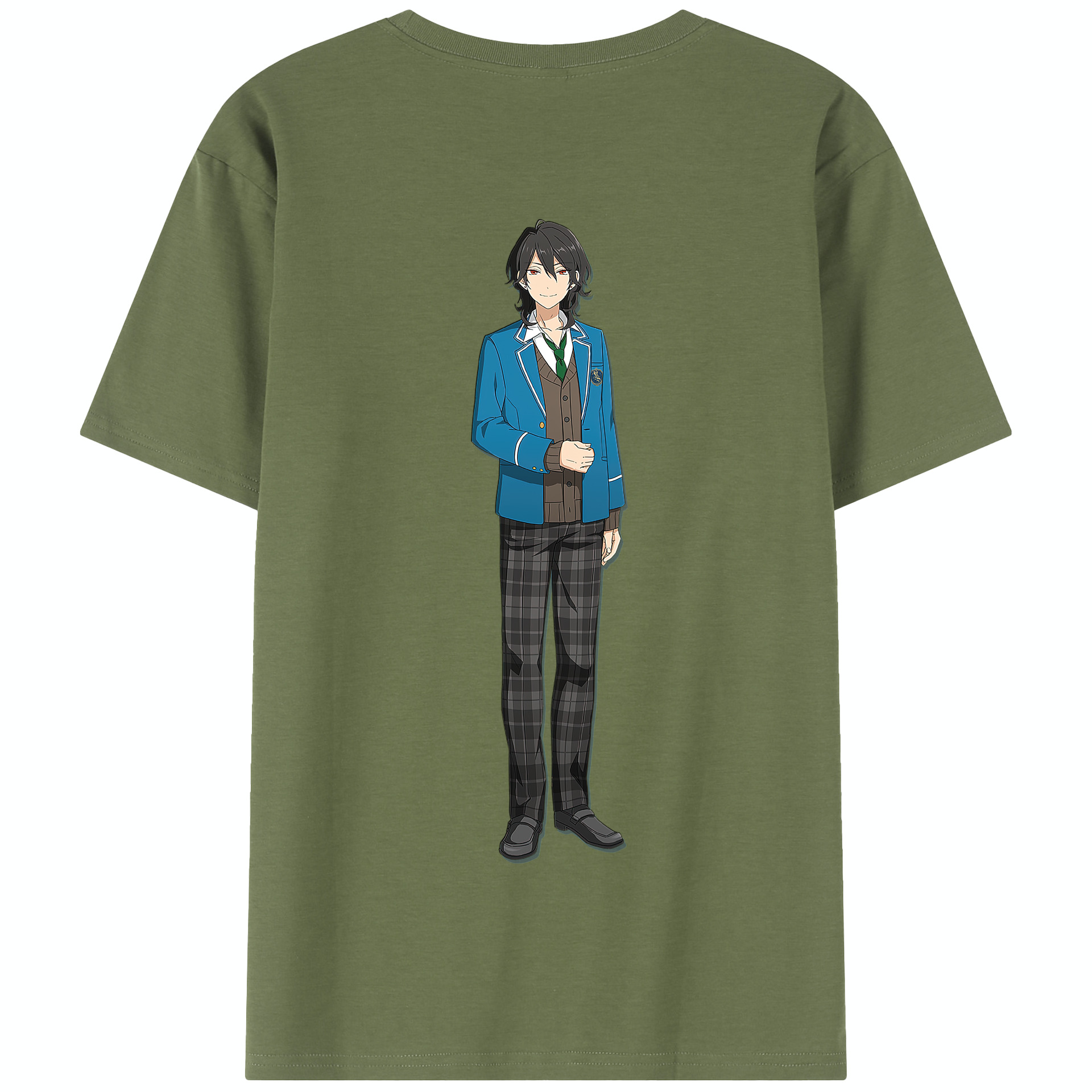 （画像用） あんさんぶるスターズ! Ensemble Stars 綿100％半袖Tシャツ（背面プリント）
